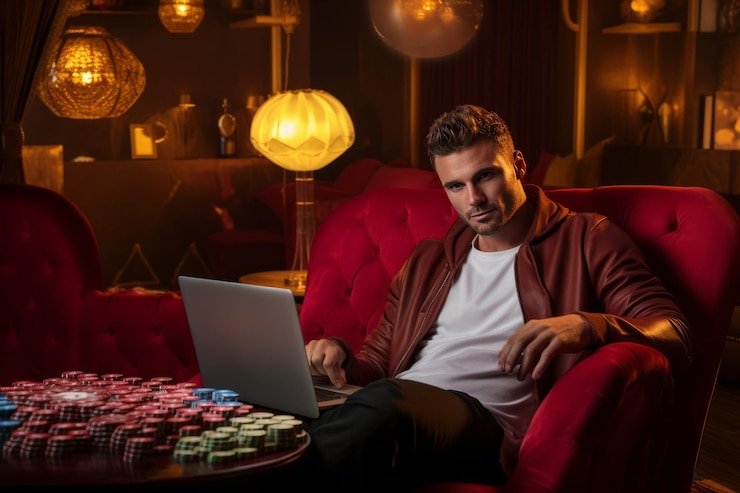 Antarmuka pilihan taruhan dalam permainan slot Medusa II